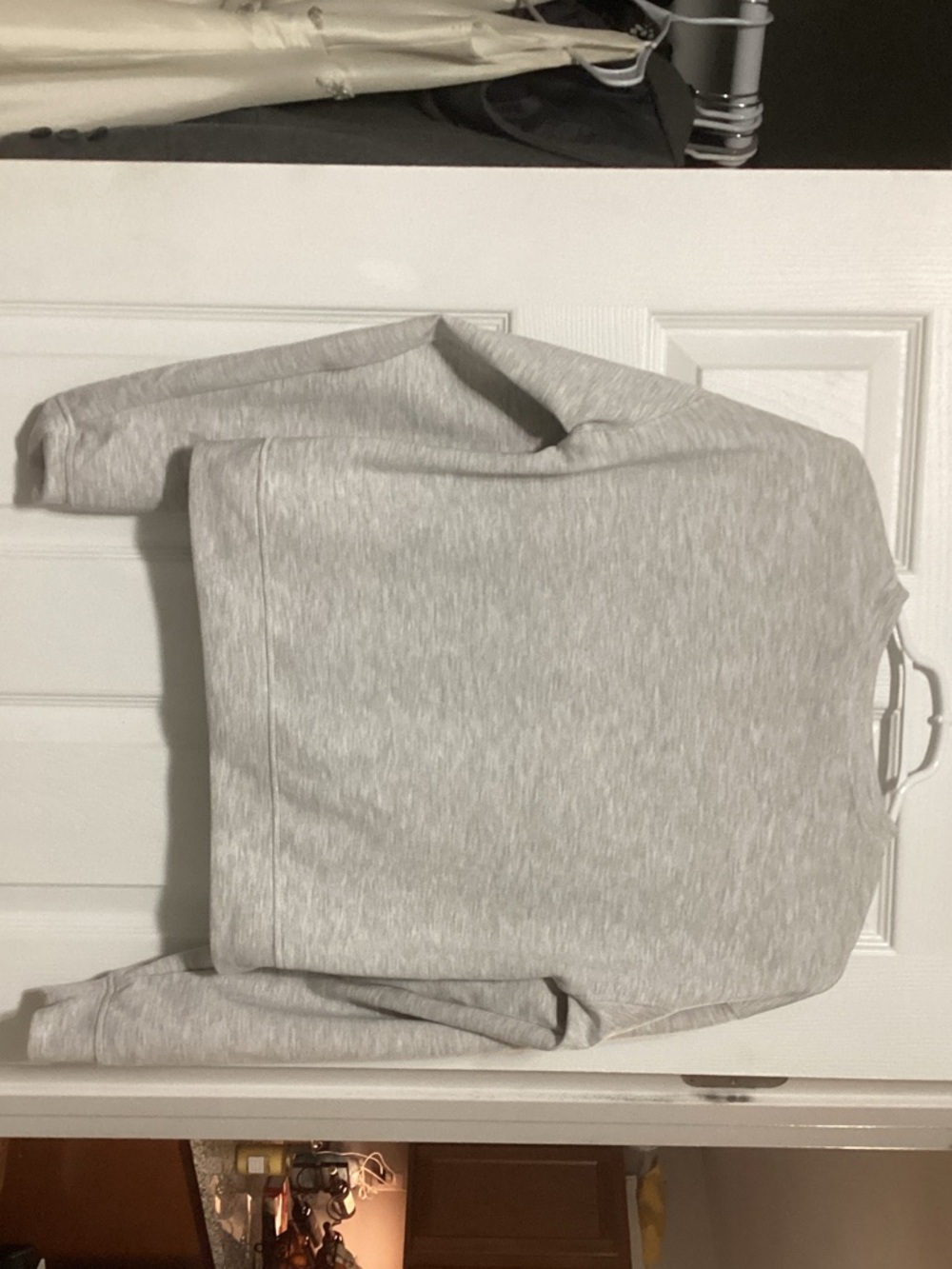 Light Gray Women's Crewneck Sweatshirt